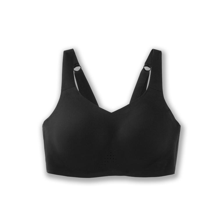 Brooks Women's DARE UNDERWIRE Sports Bras - Black - Canada (LOKJX-0587)